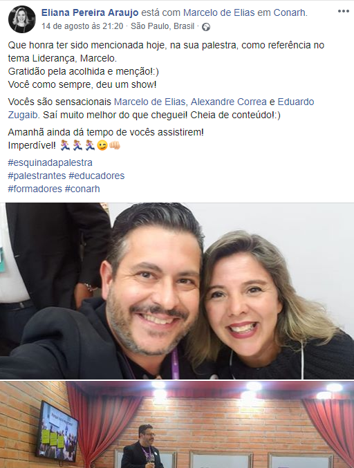 Esquina da Palestra reúne as melhores palestras no CONARH 2019