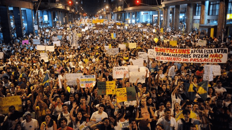 Eleição de 2018 é filha dos protestos de 2013